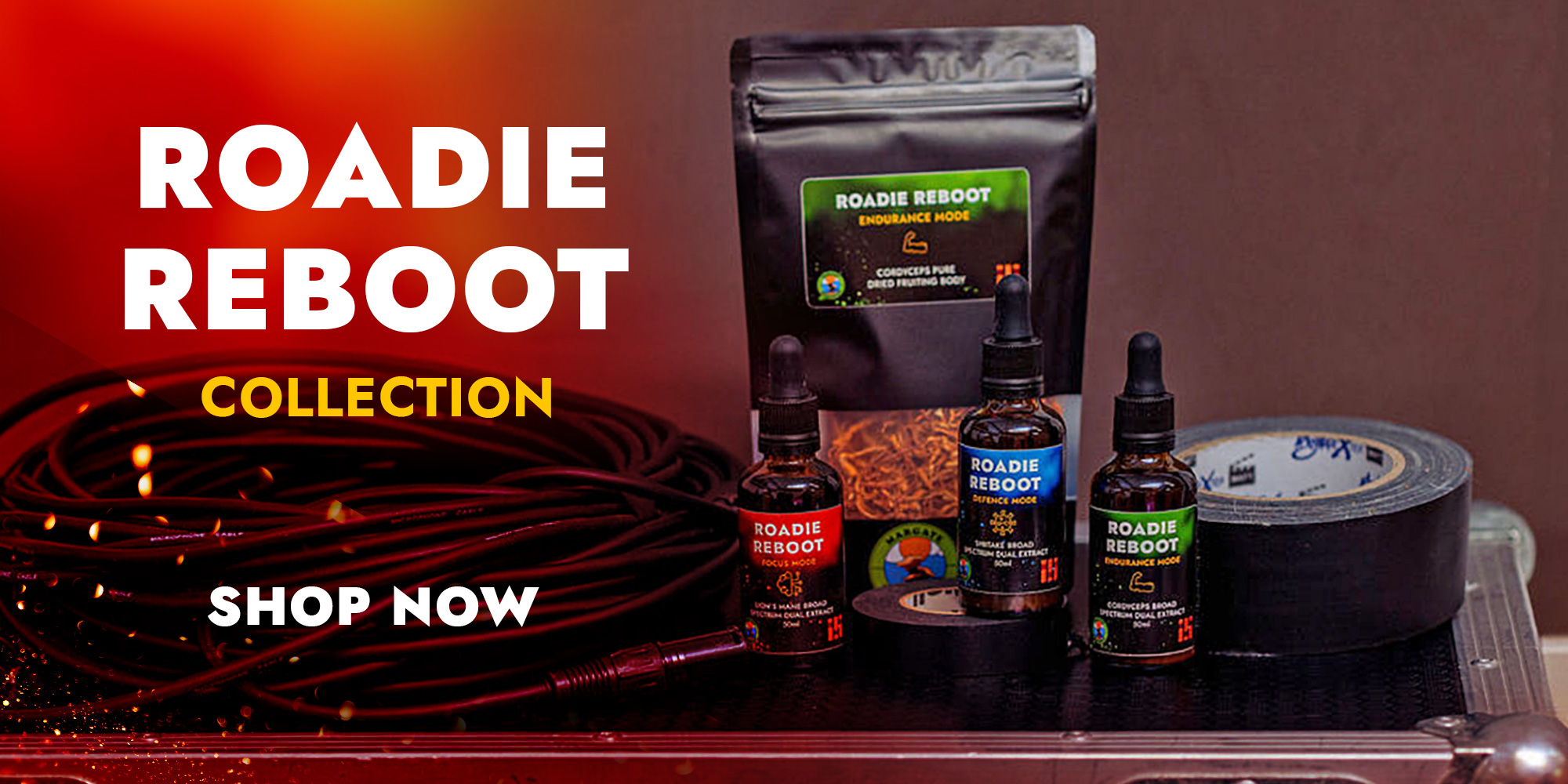 Roadie Reboot products, shop